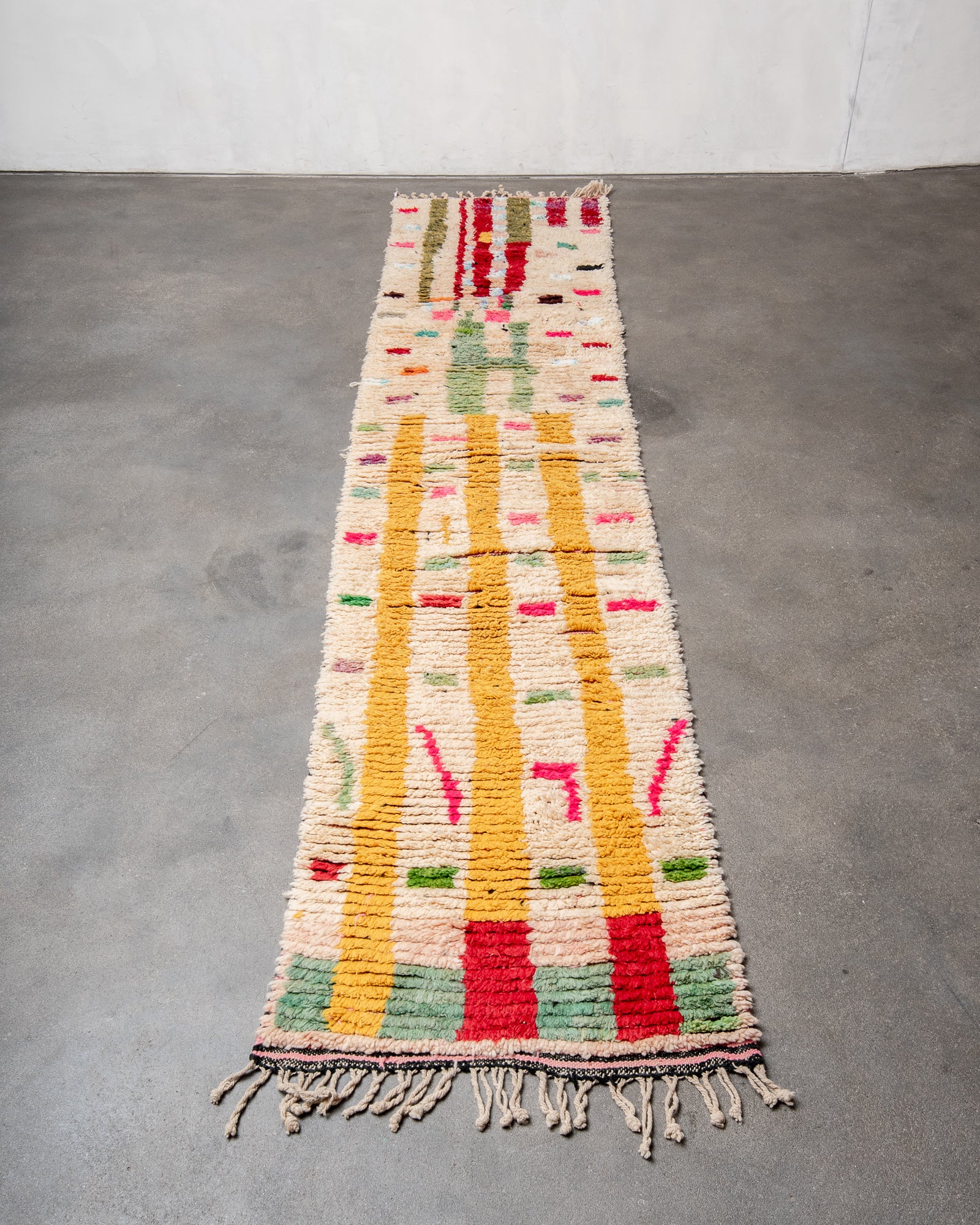 Vintage Runner Rug "Agaoua"